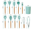 Kitchen Silicone Cooking Tool Utensil Set