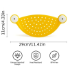 1pc Pasta Strainer - Cute Monster Eye Design - BPA Free Food Strainer For Kitchen - Noodle And Pot Strainer Kitchen Accessory Gift