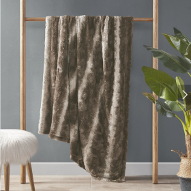 Oversized Faux Fur Throw