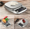 Digital Kitchen Food Diet Scale, Multifunction Weight Balance 22lbs 1g Stainless Steel Postal Balance Measuring