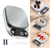 Digital Kitchen Food Diet Scale, Multifunction Weight Balance 22lbs 1g Stainless Steel Postal Balance Measuring