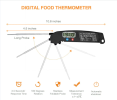 Digital Cooking Meat Thermometer Instant Read Grill Accessories For Oven Grill BBQ Smoker Rotisserie Kitchen