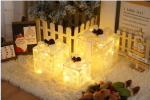 Christmas light box, LED light foldable decoration indoor and outdoor, Christmas light box gift decoration indoor and outdoor garden