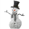 LED Christmas Snowman Decoration Light Collapsible Battery Operated