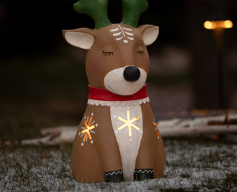 OUTDOOR LIGHTED REINDEER