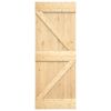 Door NARVIK 27.6"x82.7" Solid Wood Pine