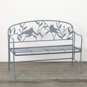 Gray Cardinal Garden Bench