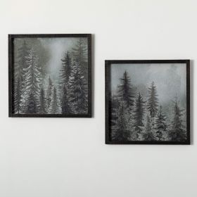 Forest Scene Wall Decor Set 2