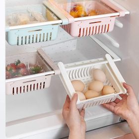 Refrigerator Drawers, Adjustable Storage Shelf Refrigerator Partition Layer Organiser (Size: 4 pcs)