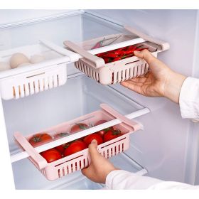 Refrigerator Drawers, Adjustable Storage Shelf Refrigerator Partition Layer Organiser (Size: 3 pcs)