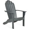 Wooden Outdoor Lounge Chair with Ergonomic Design for Yard and Garden